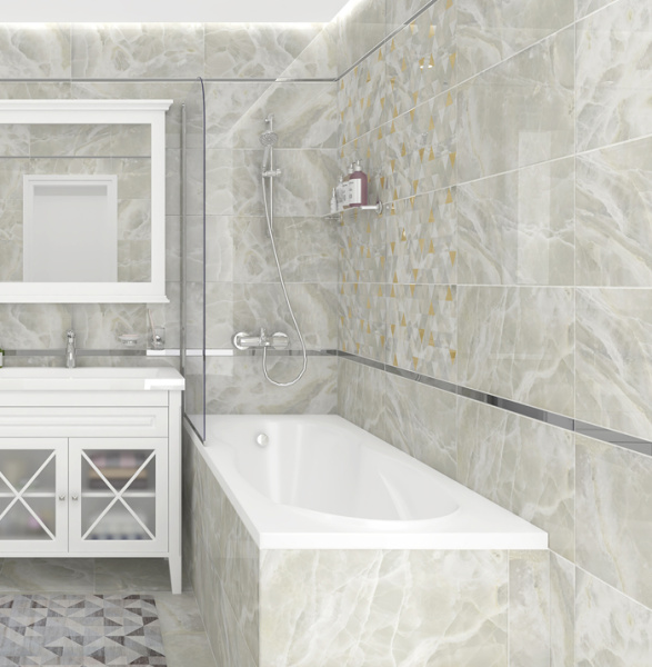 Plitka nastennaya Laparet Plazma zelyonyj 30h60 2