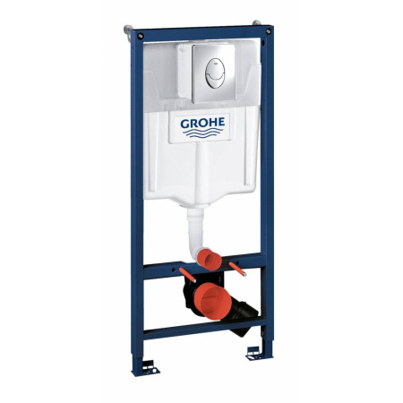 Installyaciya s knopkoj oval'noj Rapid SL GROHE 1
