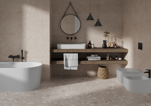 Plitka nastennaya Gracia Ceramica Kyoto beige wall 2