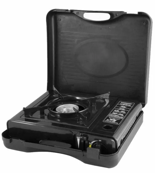 Plita gazovaya portativnaya Komandor s perekhodnikom 2