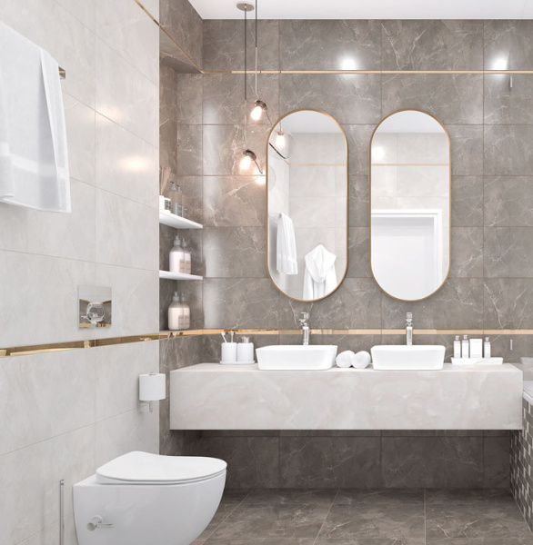 Plitka nastennaya Laparet Monblanc bezhevyj 2