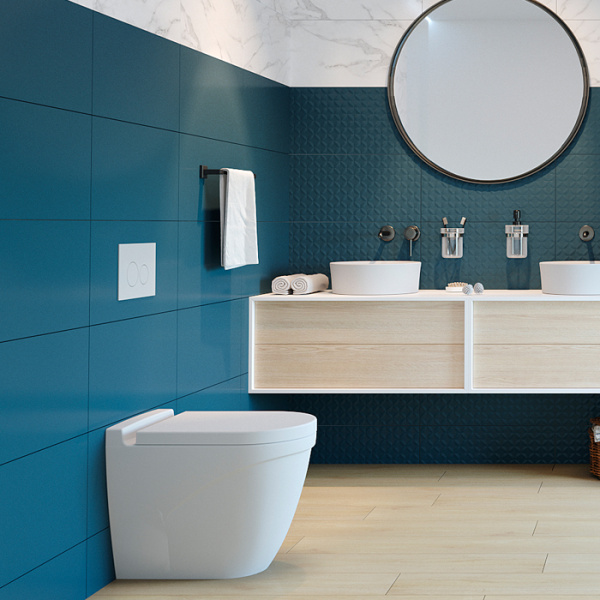 Plitka nastennaya Creto Pastel Navy blue 2