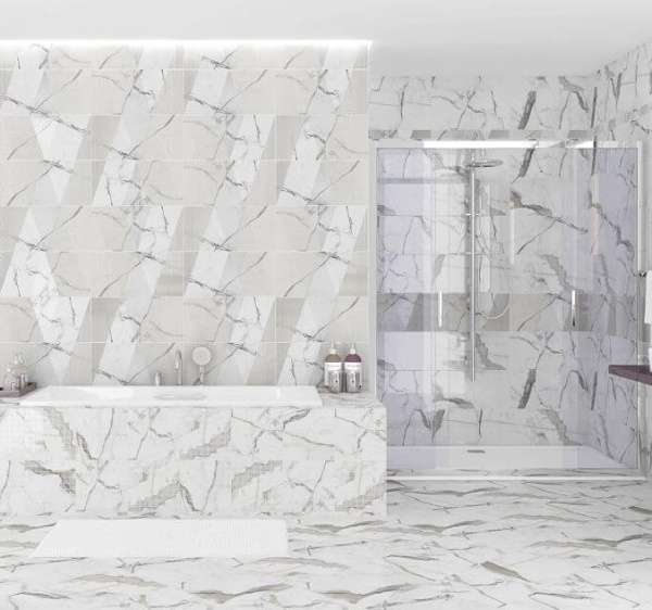 Plitka nastennaya Kerlajf Arabescato Bianco 2