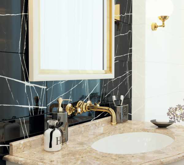 Plitka nastennaya New Trend Chicago Black Rock WT11CHR99 20h60 2