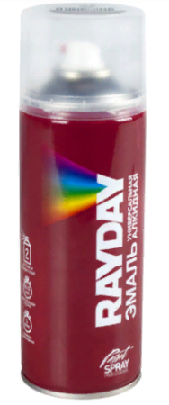 Kraska aerozol alkidnaya RAYDAY RAL7040 RD-045 seraya