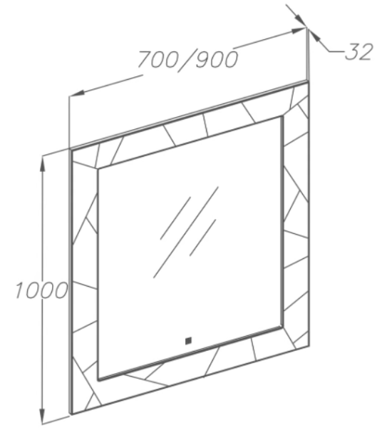 Zerkalo OPADIRIS Luidzhi 2