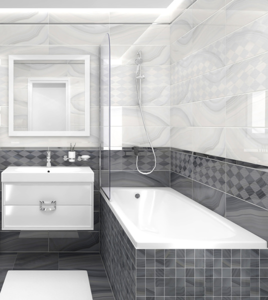 Bordyur metal. serebro glyancevoe 2,9h60 2