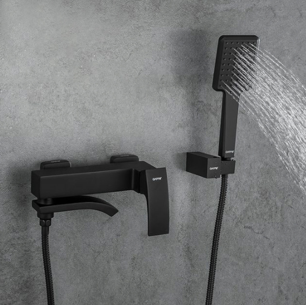 Smesitel dlya vanny GAPPO G3207-6 chernyj 3