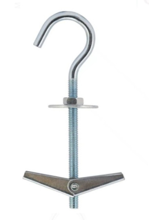 Dyubel skladnoj M pruzhinnyj s kryuchkom (4sht)