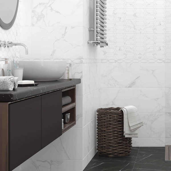 Plitka nastennaya Creto Purity belyj 2