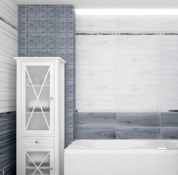 Dekor mozaichnyj Laparet Zen sinij 2