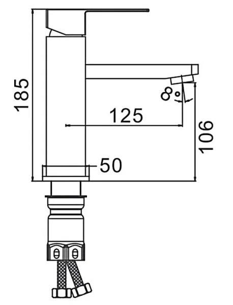 Smesitel dlya rakoviny FRAP F10802 satin 2