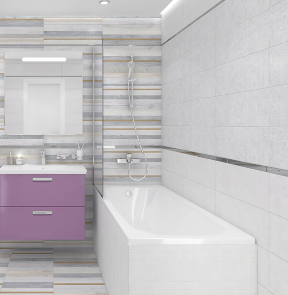 Plitka nastennaya Laparet Alabama seryj 60013 20h60 2