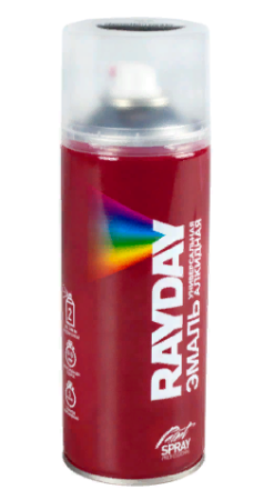Kraska RAYDAY aerozol alkidnaya chernaya