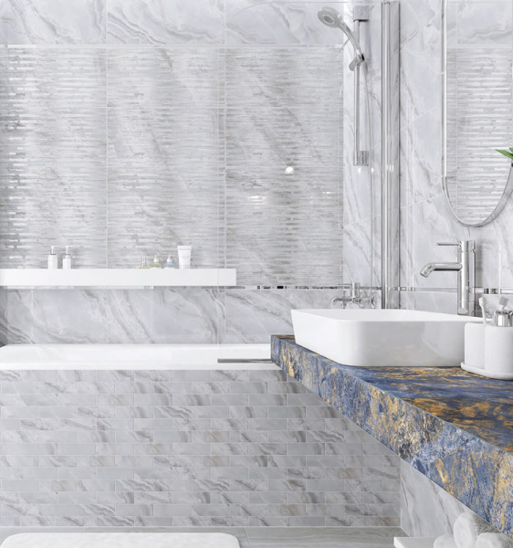 Dekor Laparet Aquatic goluboj 18-03-61-3605 30h60 2