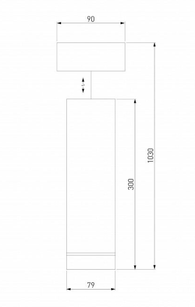 Svetilnik podvesnoj svetodiodnyj ELEKTROSTANDARD a040265 2