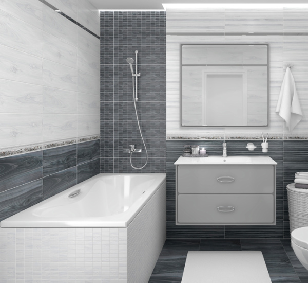 Dekor mozaichnyj Laparet Zen chyornyj 2