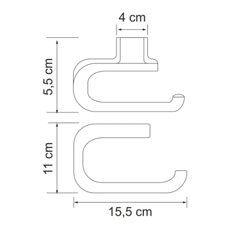 Bumagoderdzhatel WASSERKRAFT Kammel 2