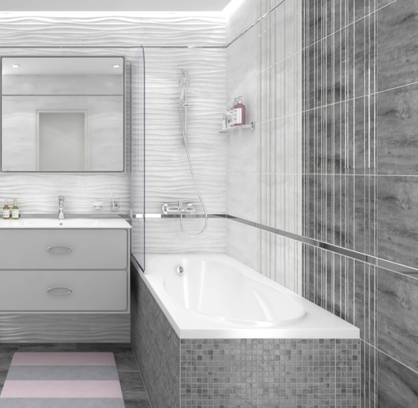 Dekor Laparet Concrete Trigger tyomno-seryj 30h60 2 Dekor Laparet Concrete Trigger tyomno-seryj 30h60 2