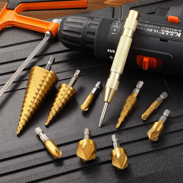 Nabor stupenchatyh sverl po metallu 2