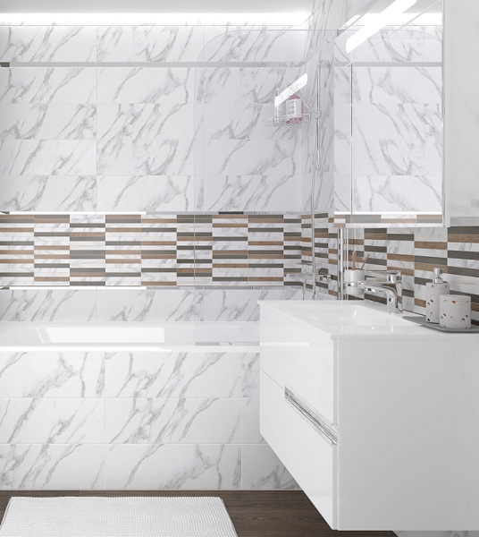 Plitka nastennaya Laparet Joy belyj 20h60 2