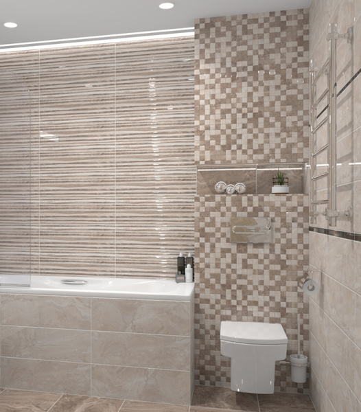 Plitka nastennaya Laparet Polaris seryj 2