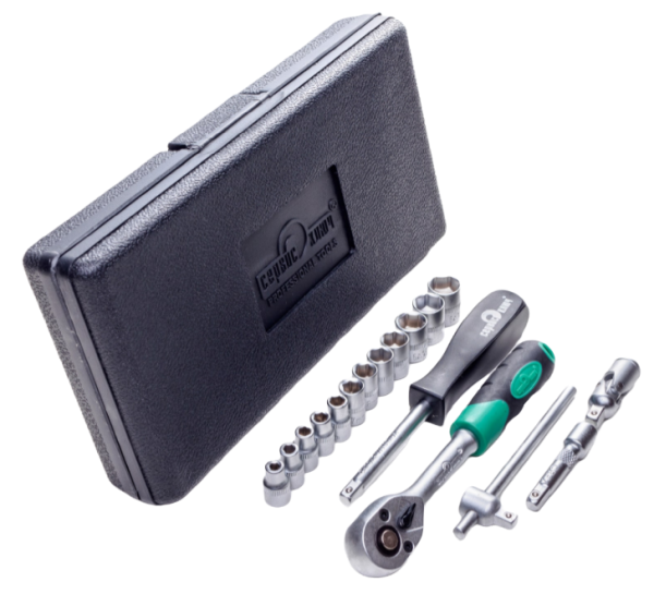 Nabor SERVIS KLYuCh instrumentov 17 predmetov 11017 4