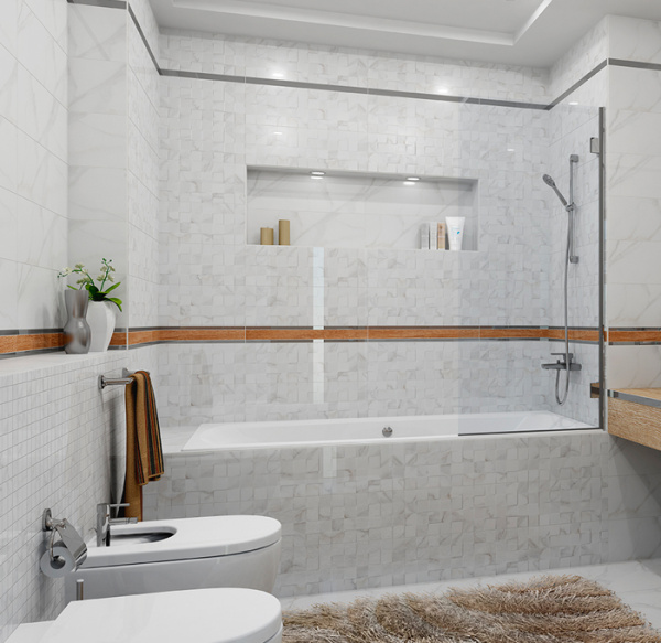 Plitka nastennaya Laparet Cassiopea mozaika 2