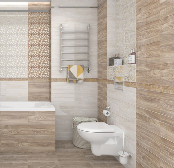 Plitka nastennaya Laparet Bona tyomno-bezhevyj 2