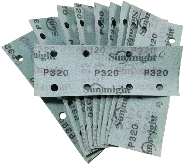 Shliflist 8 otverstij Sunmight R320 70h198mm (10sht) 2