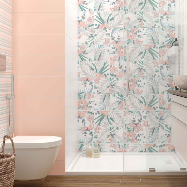 Plitka nastennaya Creto Aurora Corallo (terrakotovyj) 2