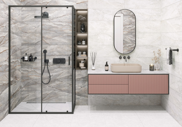 Plitka nastennaya Delacora Nebraska Graphite 2