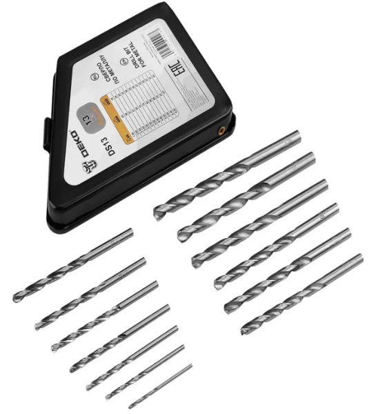 Nabor sverl po metallu 2