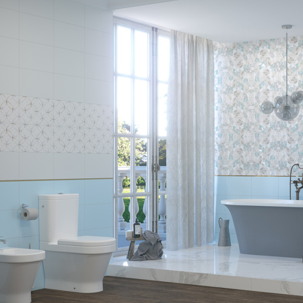 Plitka nastennaya Creto Poluna white 2