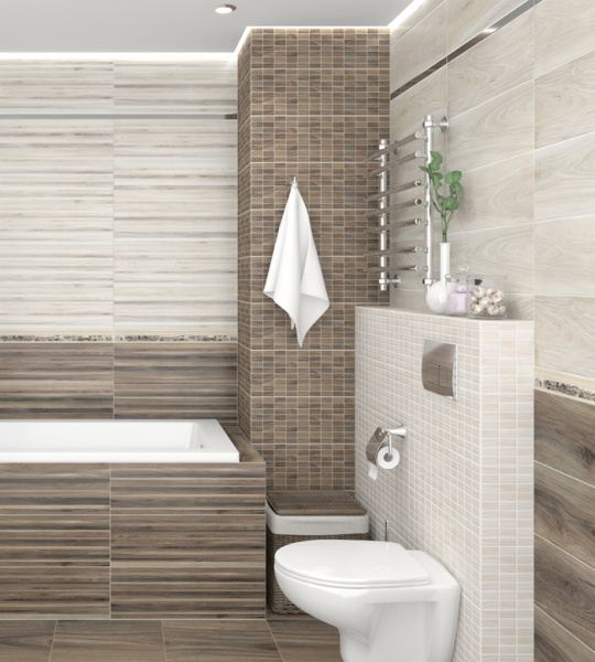 Zen Dekor mozaichnyj korichnevyj 2