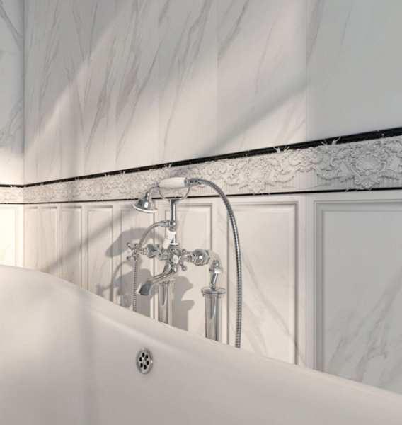 Bordyur nastennyj Kerasol Armonia Estatuaria Isabel Blanco Moldura 2