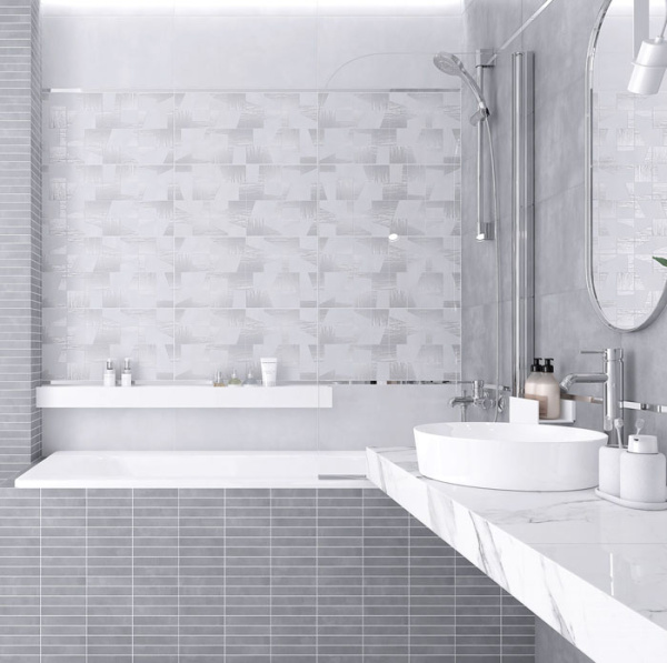 Dekor Laparet Moby svetlo-seryj 2