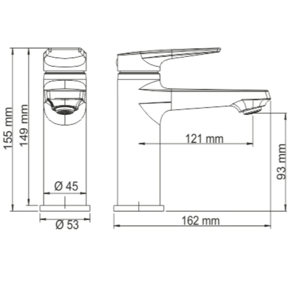 Smesitel dlya rakoviny WasserKRAFT Glan 6603 2