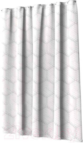 Shtorka dlya vannoj komnaty DELICATE WHITE 1