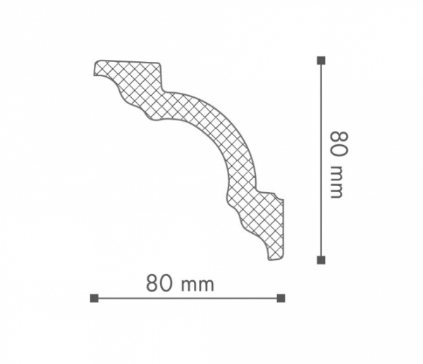 Plintus potolochnyj NMC LX-110R 2