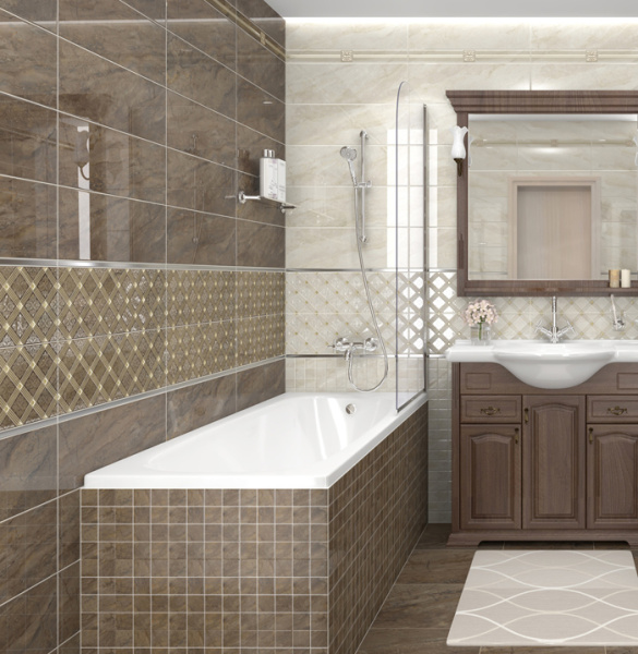 Dekor Laparet Royal chyornyj 20h60 2