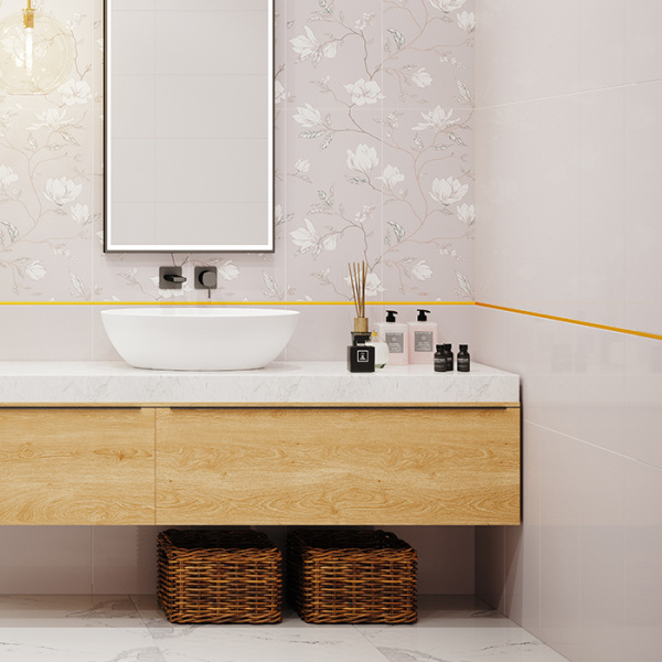 Plitka nastennaya Creto Mono smoke 2