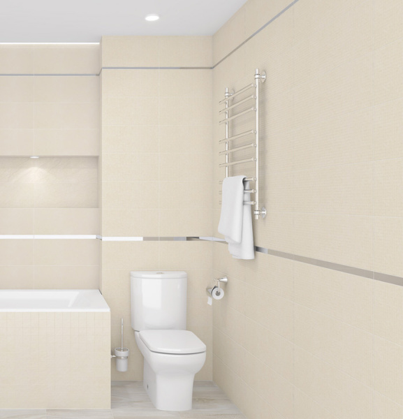 Plitka nastennaya Laparet Story bezhevyj volna 2