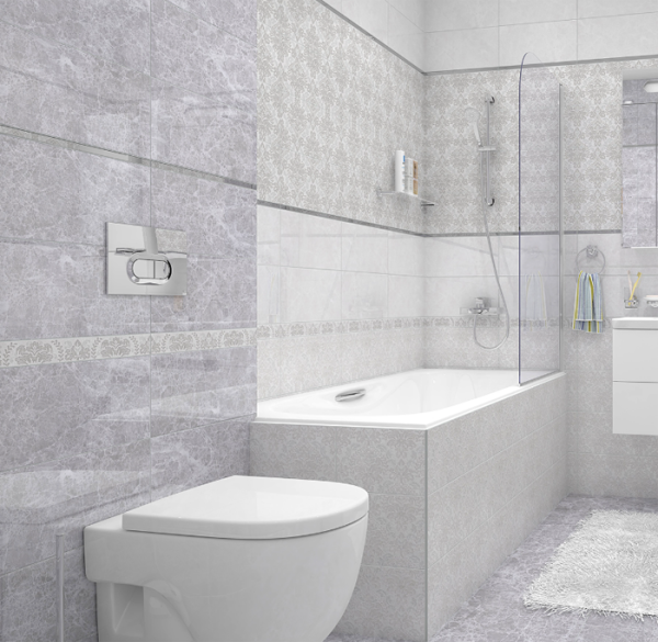 Plitka nastennaya Laparet Afina tyomno-seryj 2