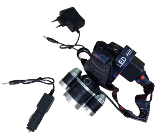 Fonar nalobnyj svetodiodnyj akkumulyatornyj Sport 2