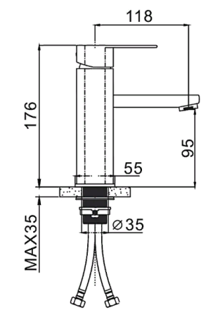 Smesitel dlya rakoviny FRAP F10805 2