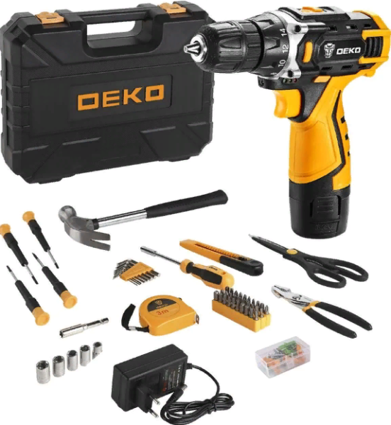 Drel-shurupovert akkumulyatornaya DEKO 4