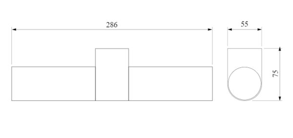 Svetilnik nastennyj vlagostojkij ELEKTROSTANDARD a031603 2