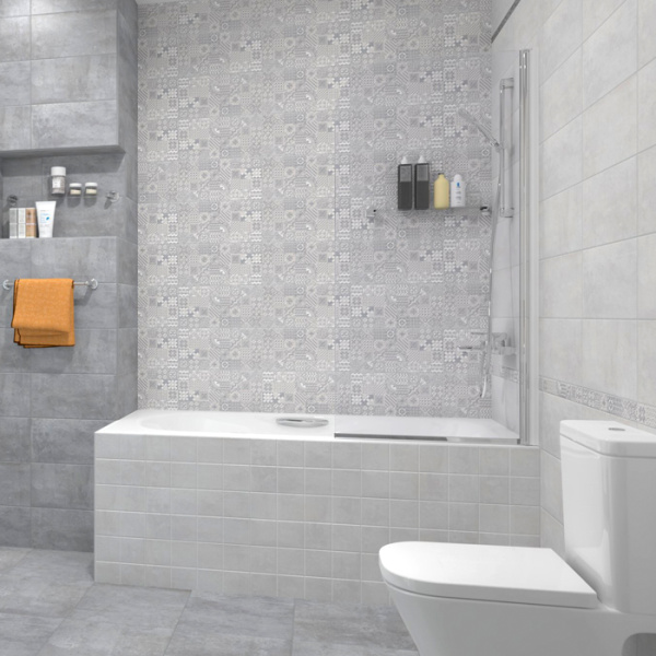 Dekor Laparet Bastion s propilami seryj 2