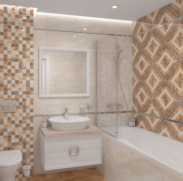 Bordyur Laparet Prime bezhevyj miks 6h50 2